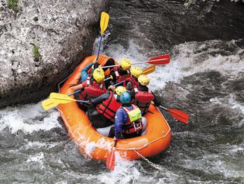 Stages plein air : canyoning